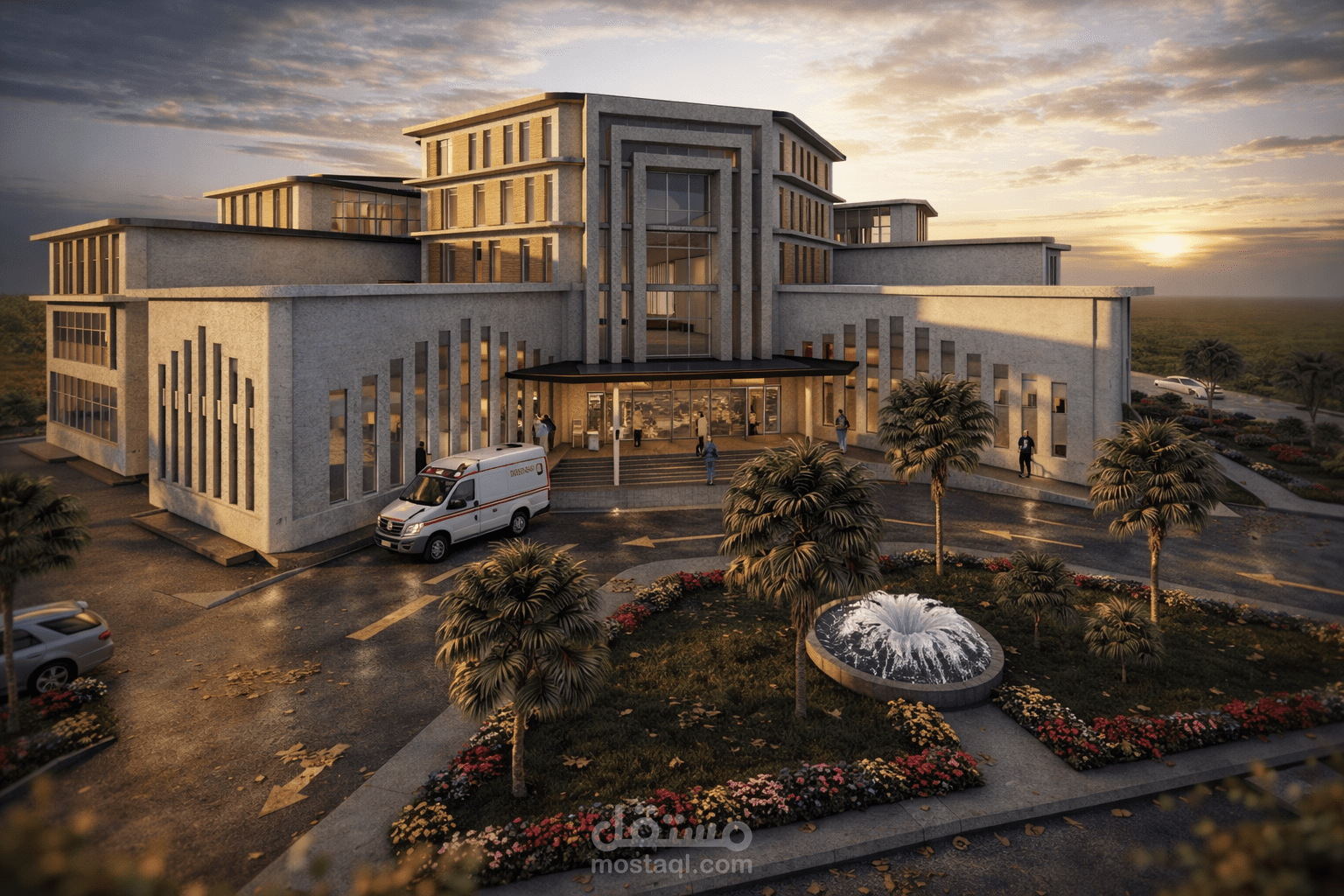 shop drawings for a public hospital project (250-bed )