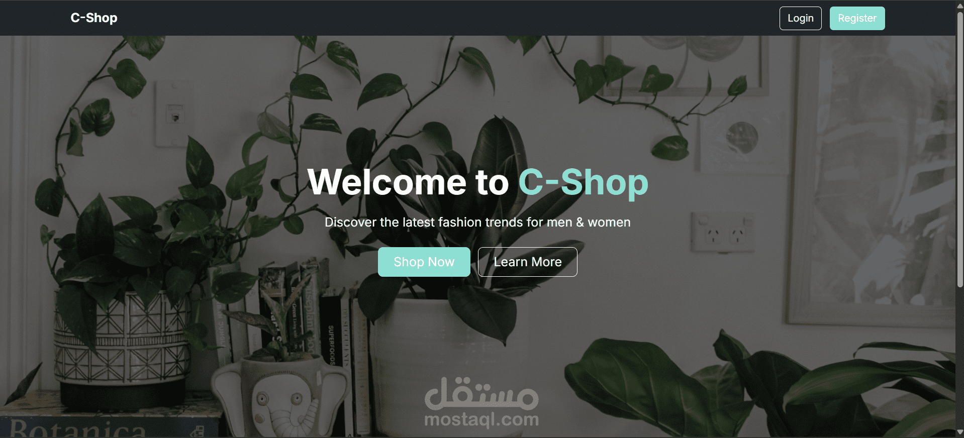 (C-Shop)Landing Page