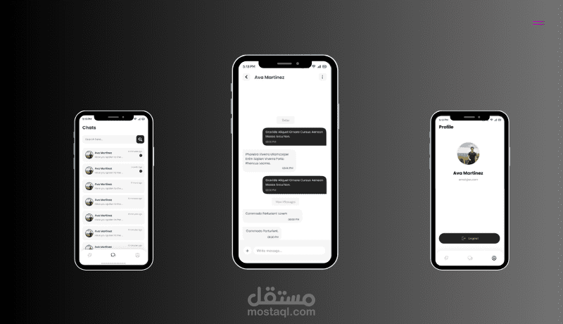 تطبيق Chat App