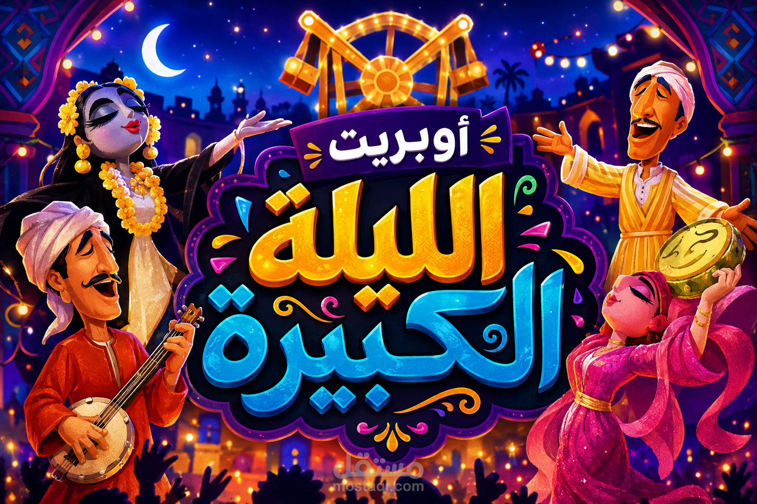ترجمة أوبريت "الليلة الكبيرة" من العربية إلى اليابانية | ترجمة سمعية بصرية وتكييف ثقافي
