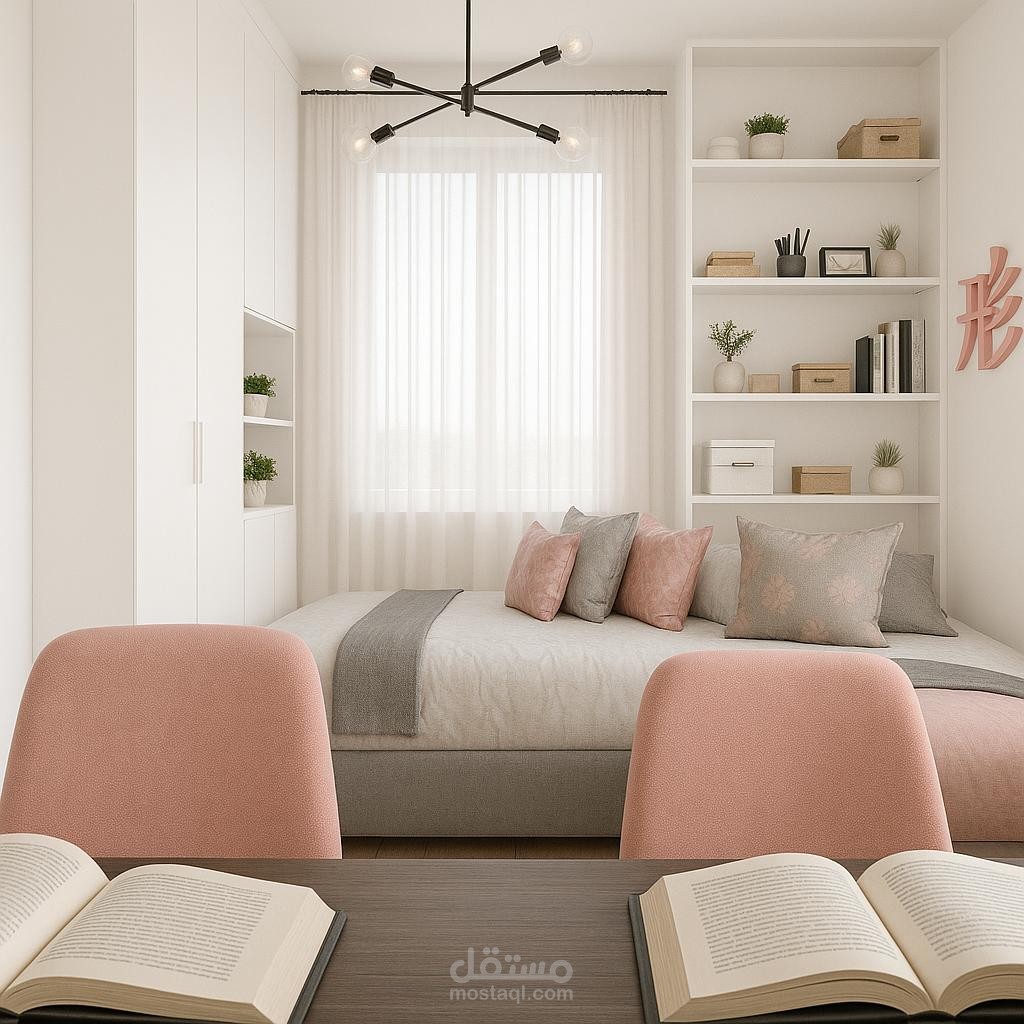 تصميم غرفة بنات