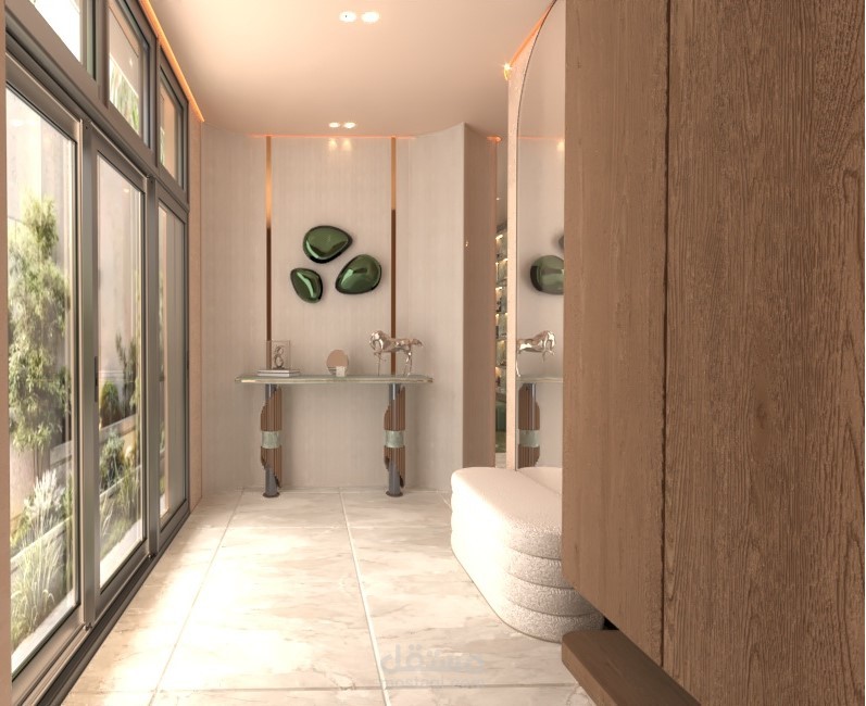 تصميم شقة سكنية