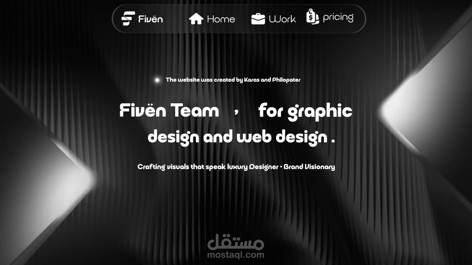 ويب سايت تعريفي لشركه