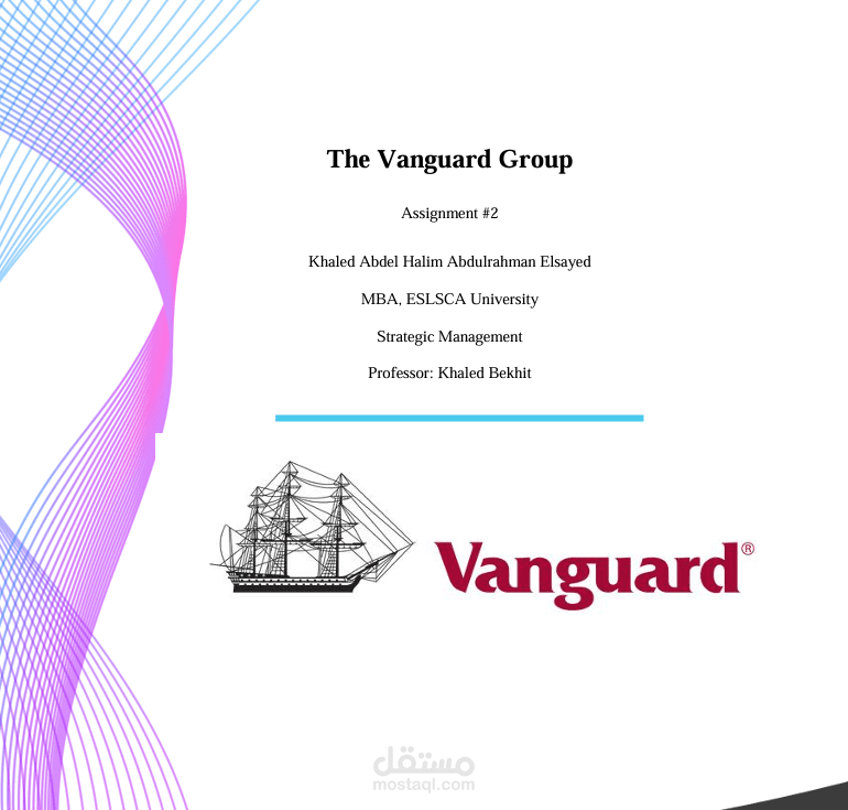 Research on Strategic Management - The Vanguard Group