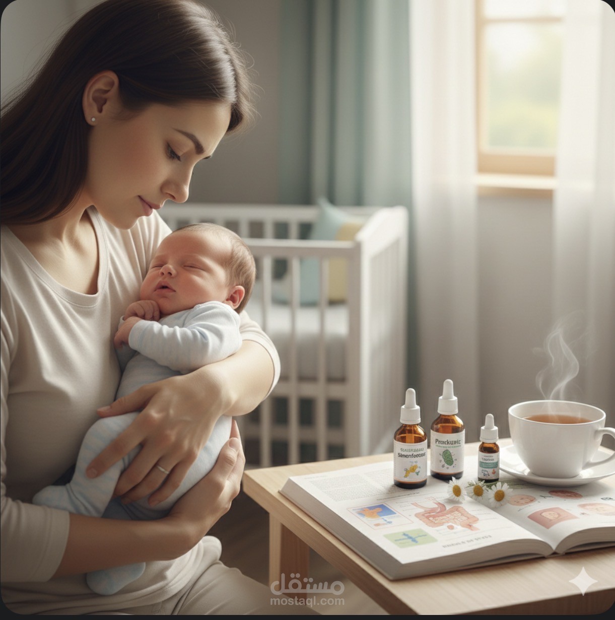 دليل الصيدلاني لعلاج المغص والغازات عند الرضع: حلول آمنة بعيداً عن الخرافات