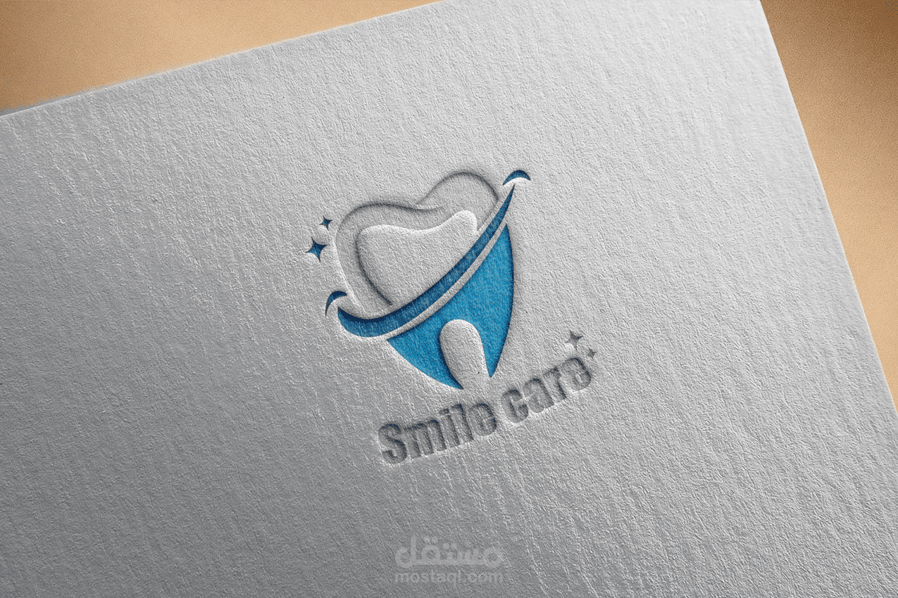 تصميم شعار لعيادة أسنان – Smile Care Dental Clinic