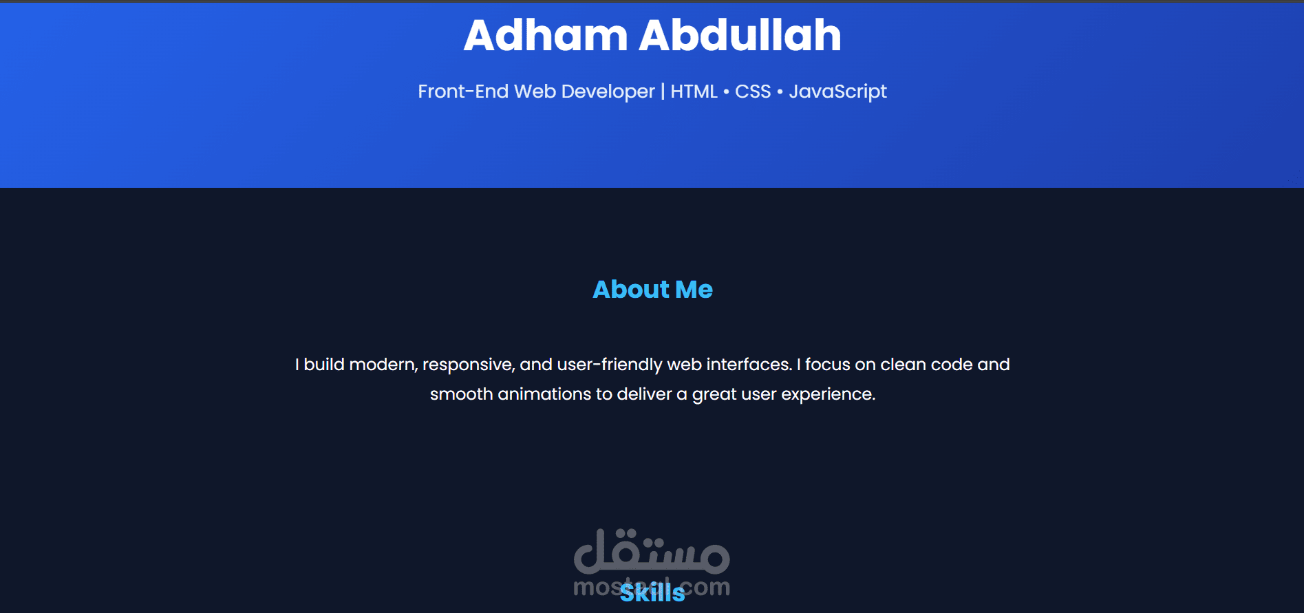 portfolio\معرض اعمال لتصميم ويب متجاوبه