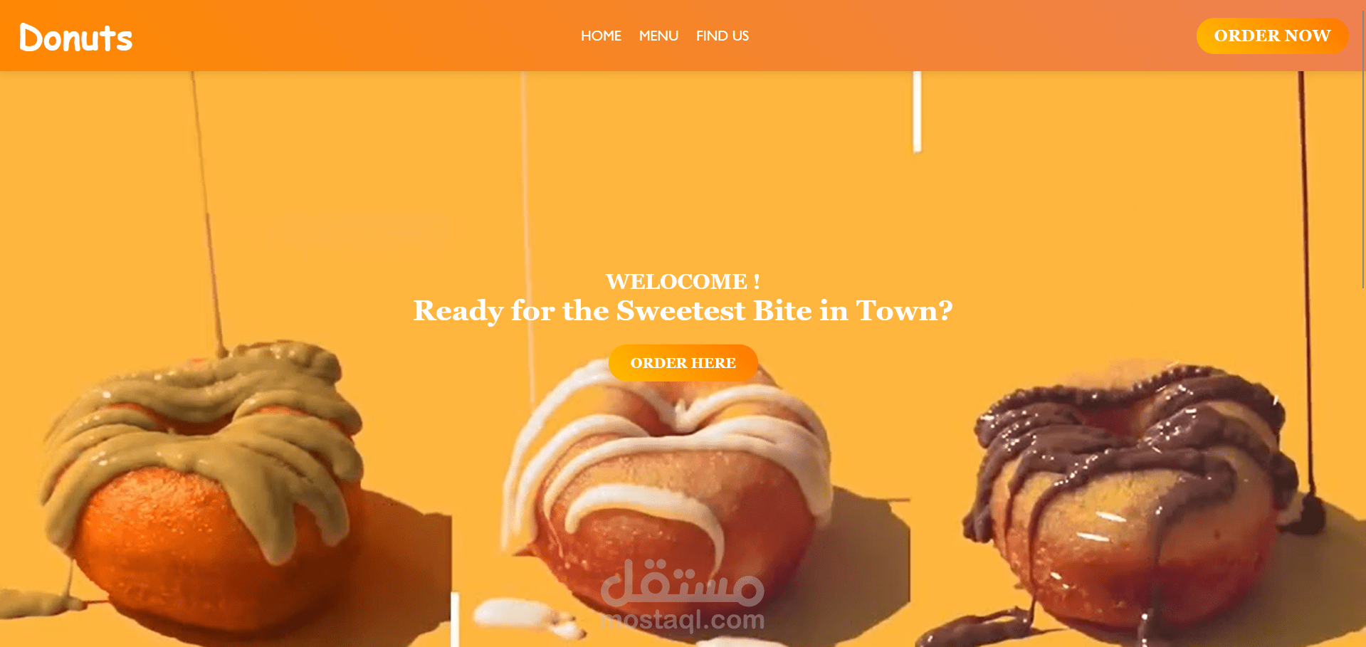 Donuts website
