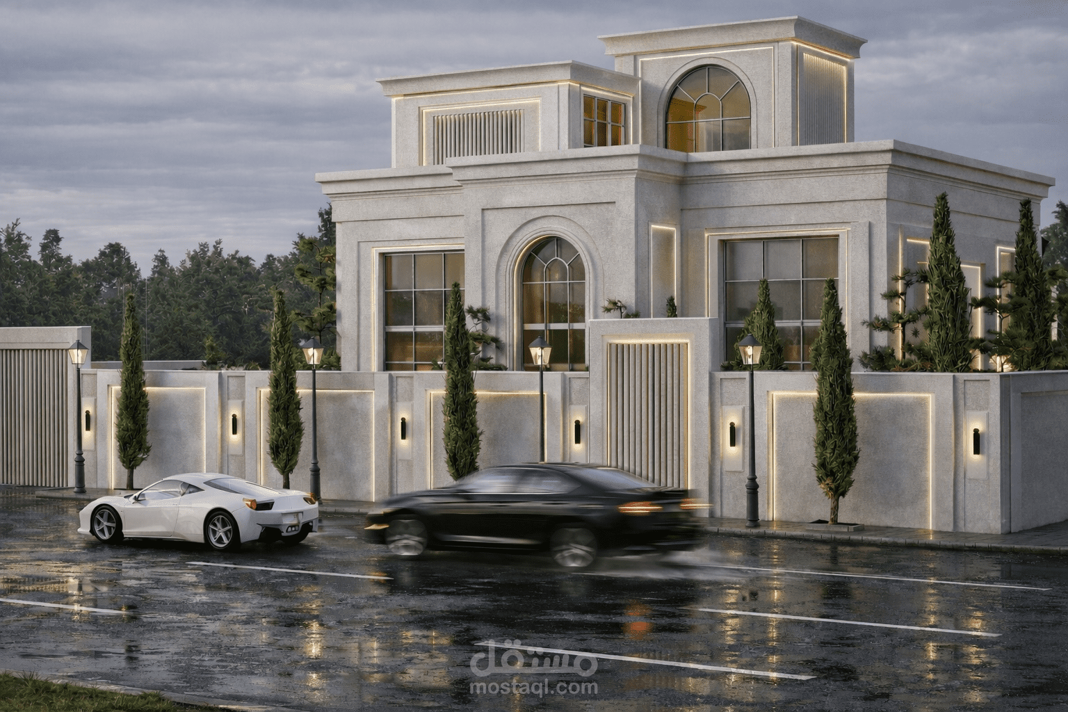 تصميم واجهات معمارية