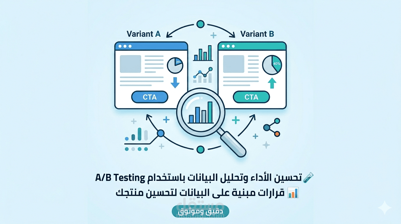تحسين الأداء وتحليل البيانات باستخدام A/B Testing