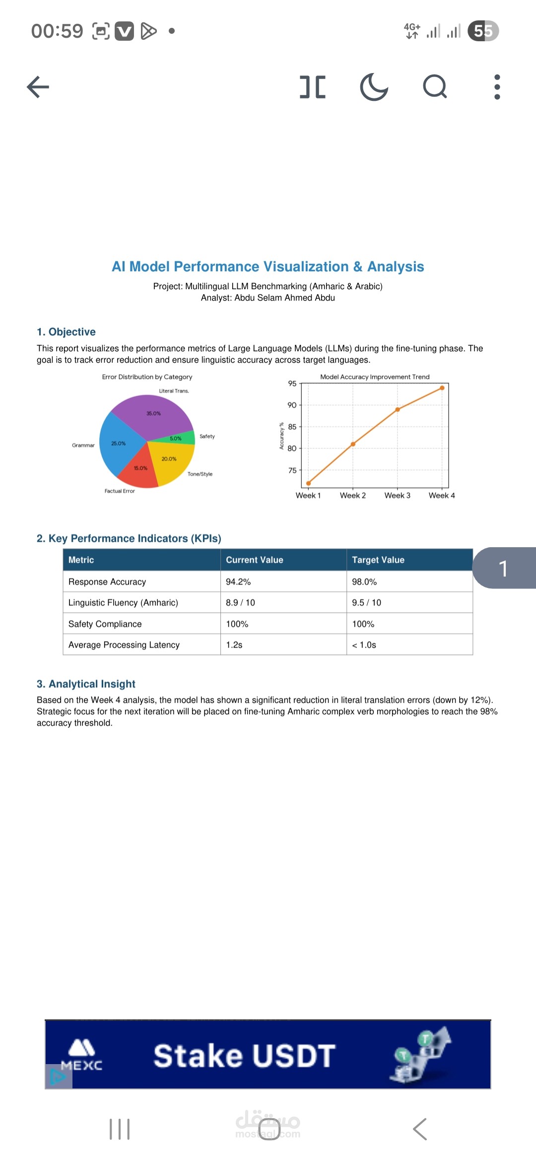 خبير تقييم جودة مخرجات الذكاء الاصطناعي وتحليل البيانات اللغوية