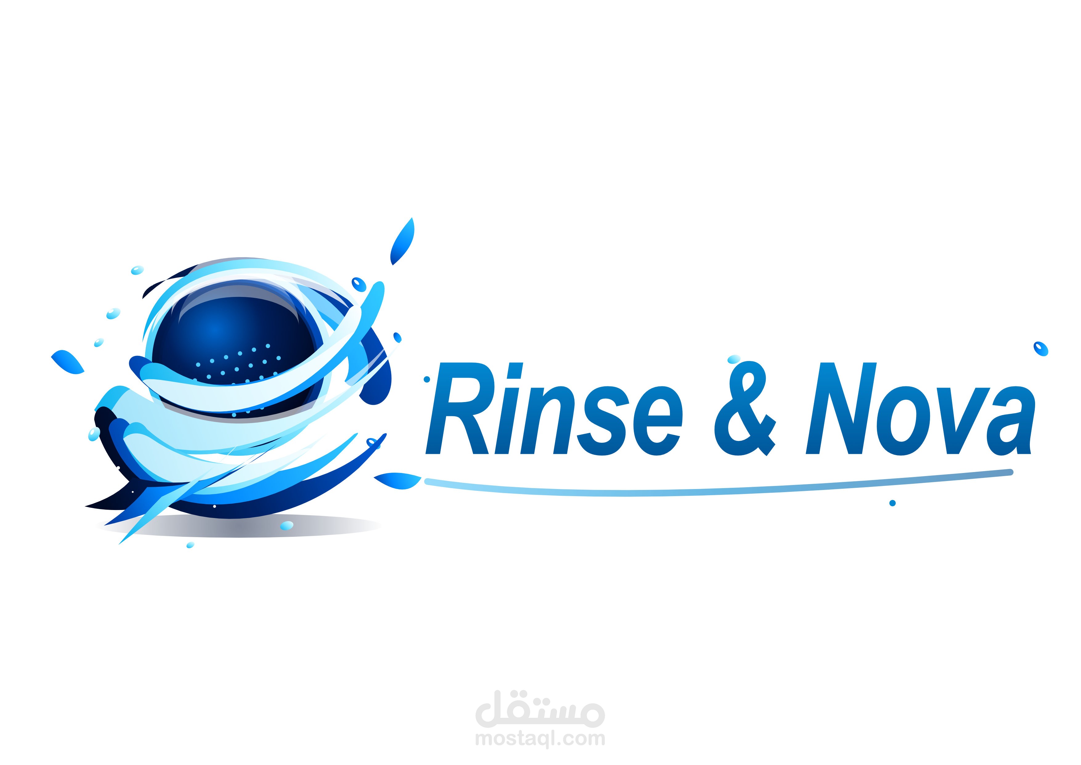 تصميم شعار عصري لعلامة التنظيف