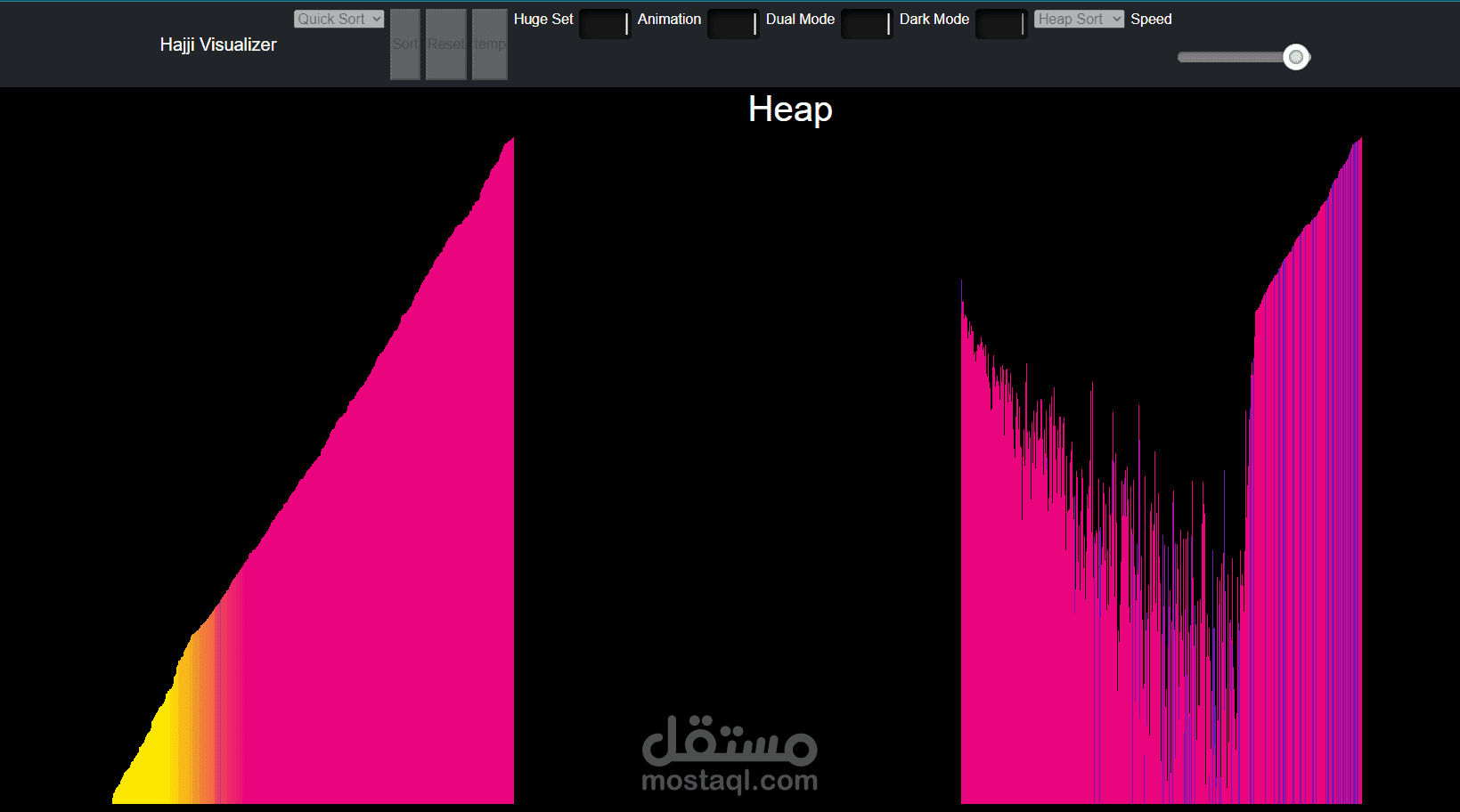 Sorting Algorithm Visualizer