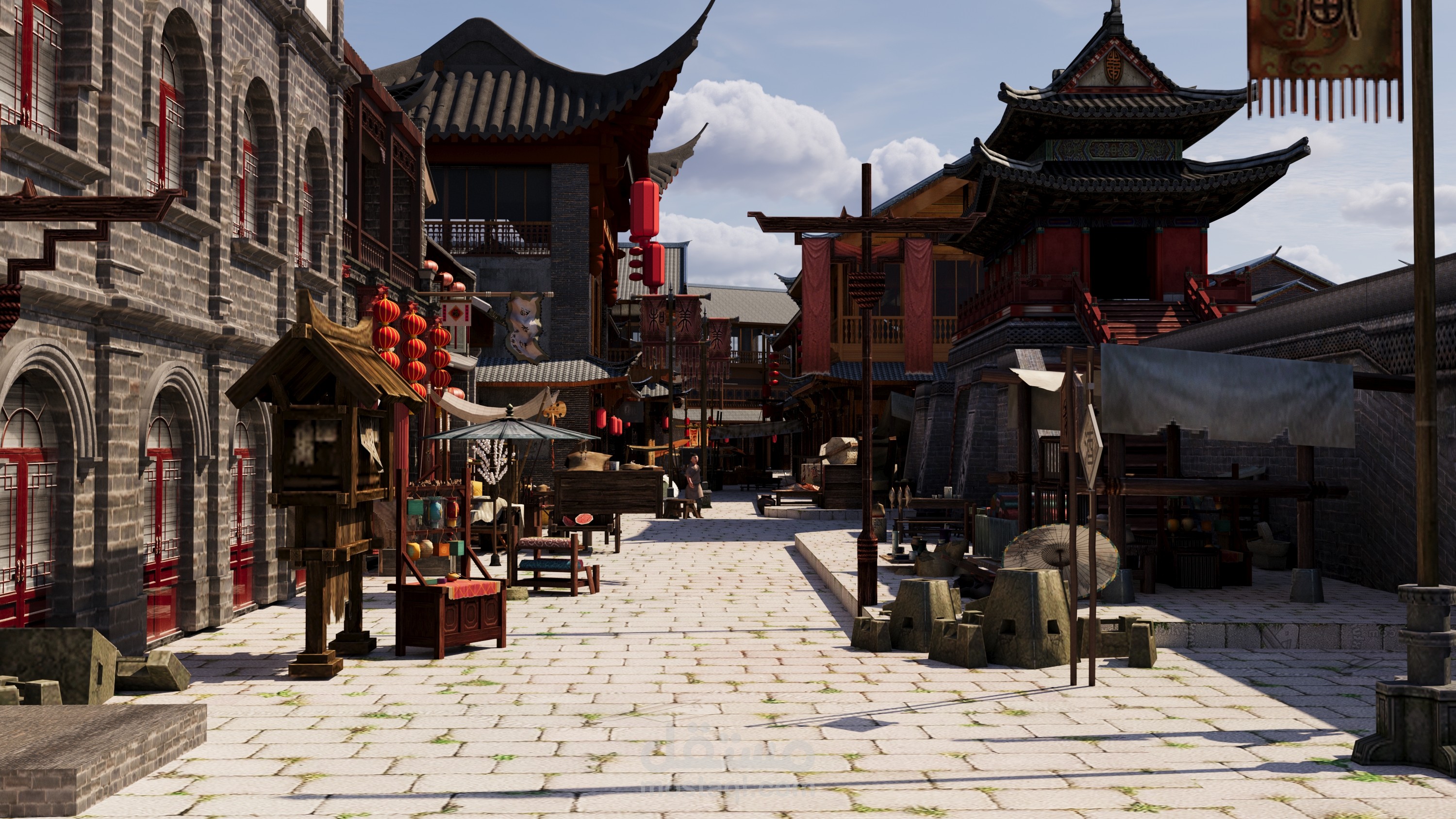 تجسيد فني متكامل (World Building) لرواية أدبية