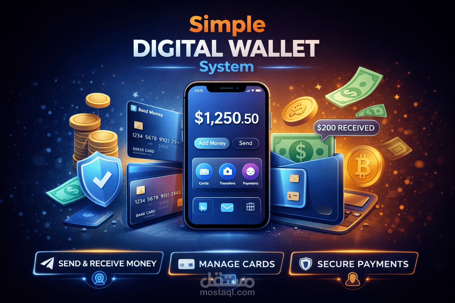 Simple Digital Wallet System