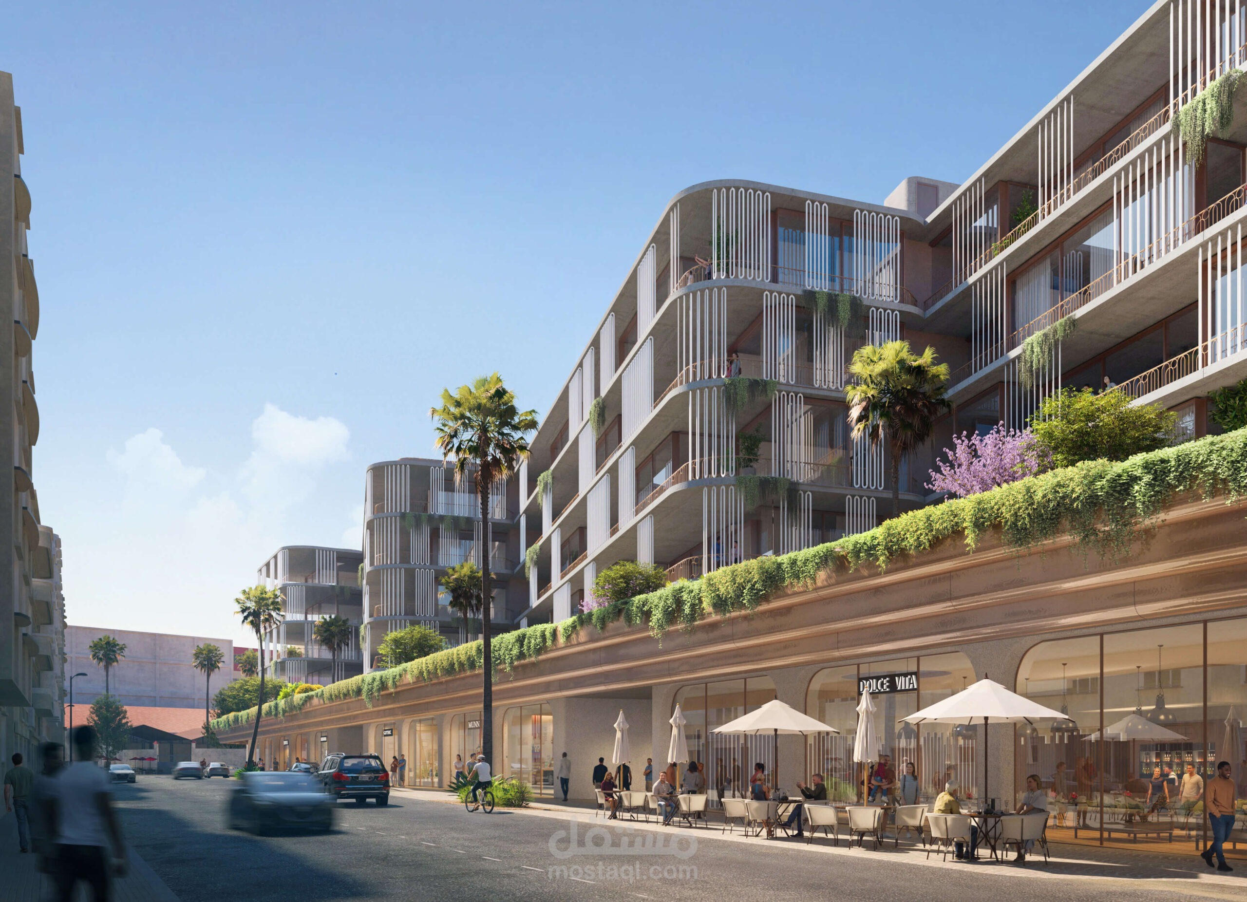 مجمع سكني تجاري حضري – Urban Mixed-Use Residence