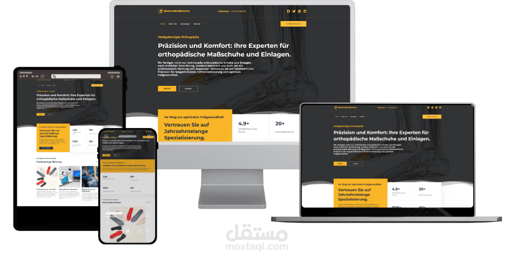 تصميم منصة رقمية لورشة طبية مع نظام حجز وأتمتة إشعارات ذكية