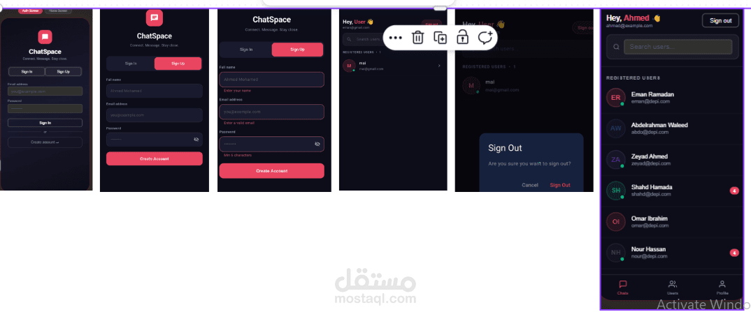 chat_app ( ChatSpace)