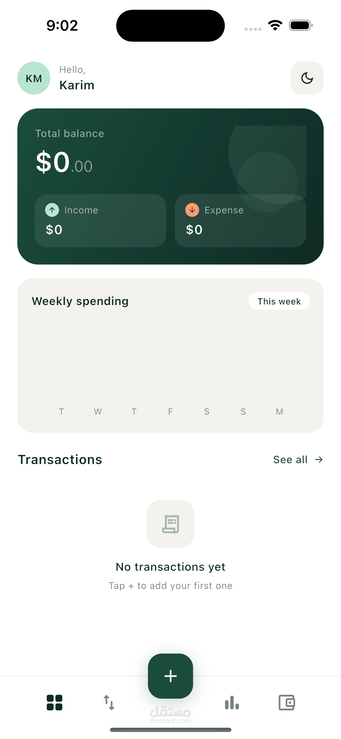 Smart Expense Tracker App – Flutter