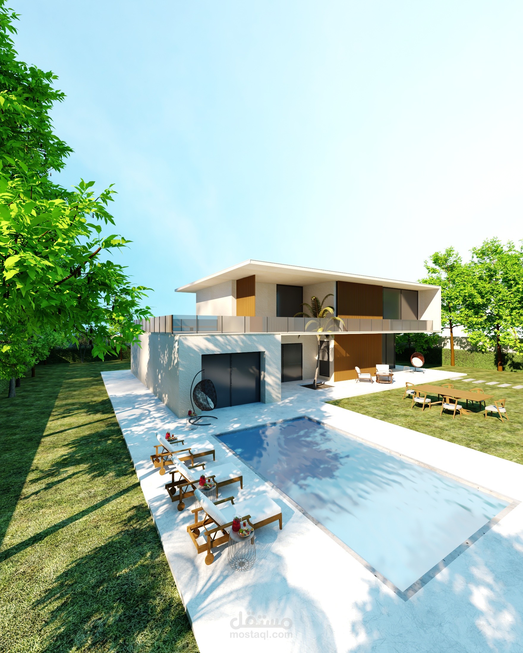 Exterior and landscape