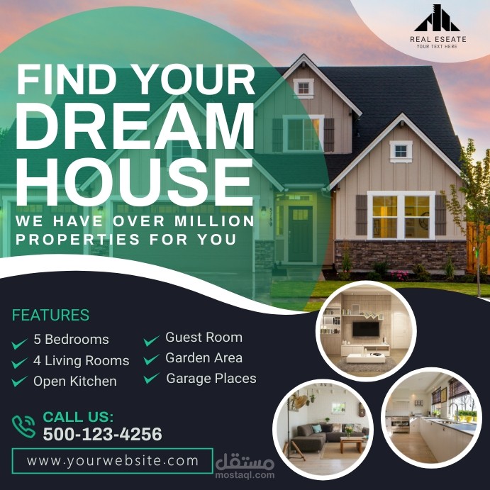 Golden Home Real Estate – Social Media Post