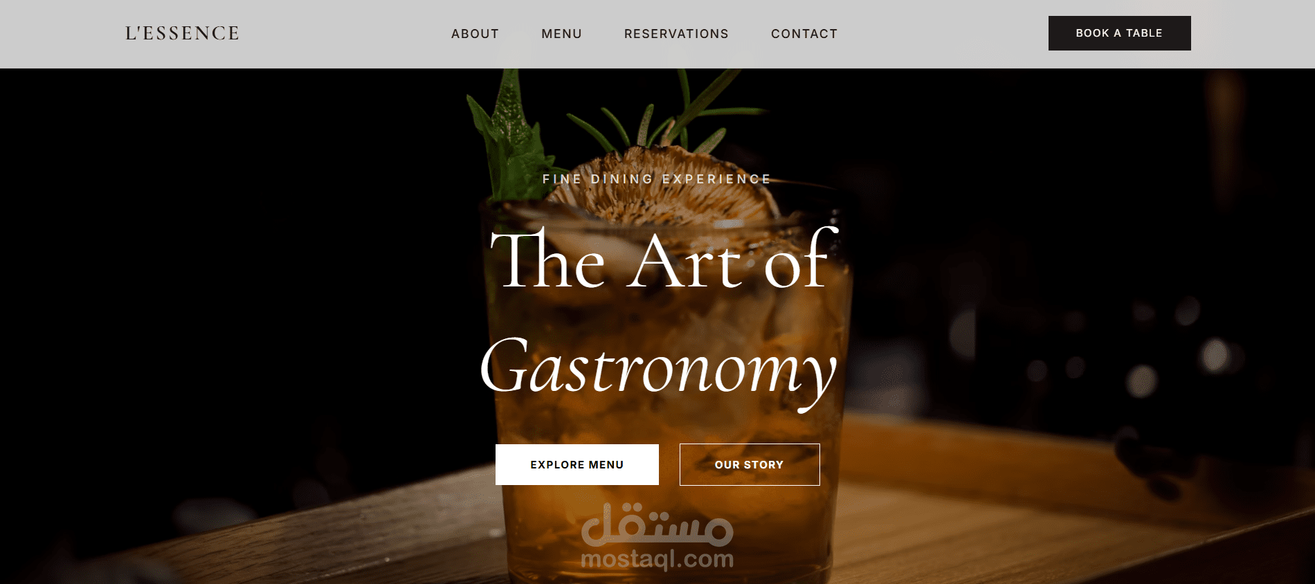 Responsive and Modern Landing page صفحة هبوط متجاوبه وعصريه