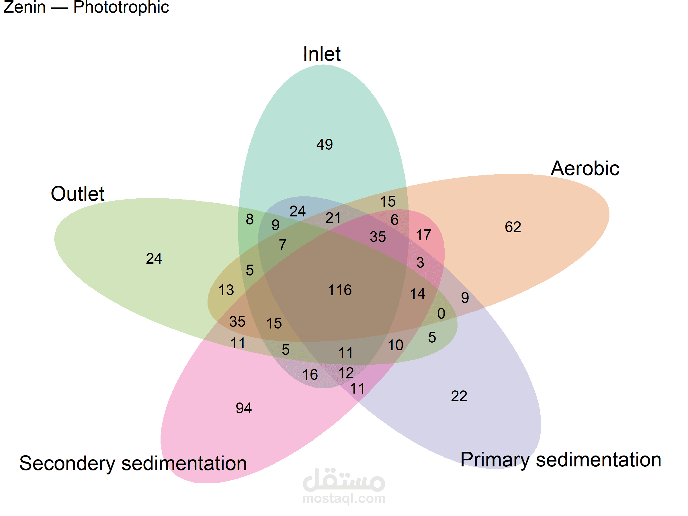 تحليل Bioinformatics متكامل باستخدام Heatmap وVenn وRDA وMantel Test