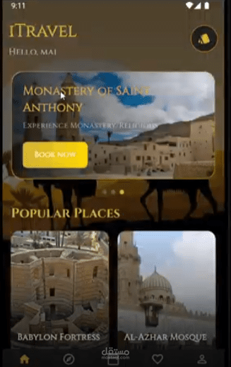 iTravel - Egypt Flutter App