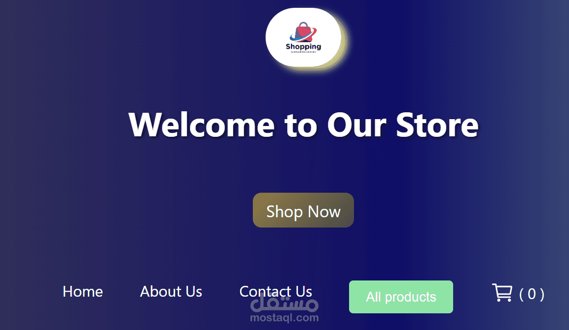 E-Commerce Store — Online Shop
