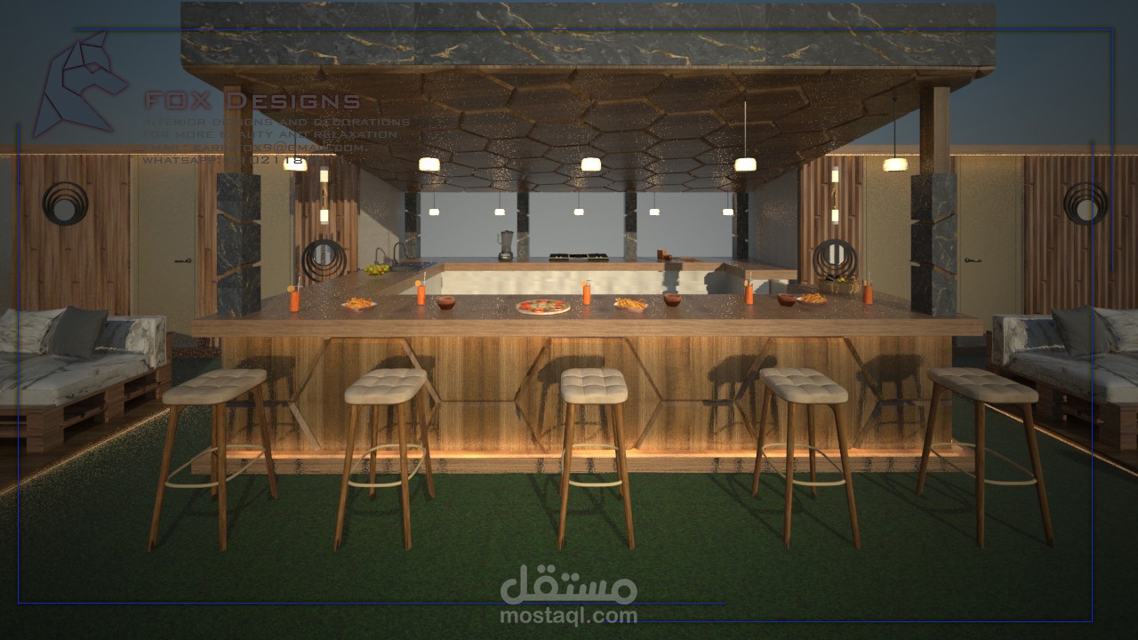 كافيه السعودية - Saudi Arabia Beach cafe