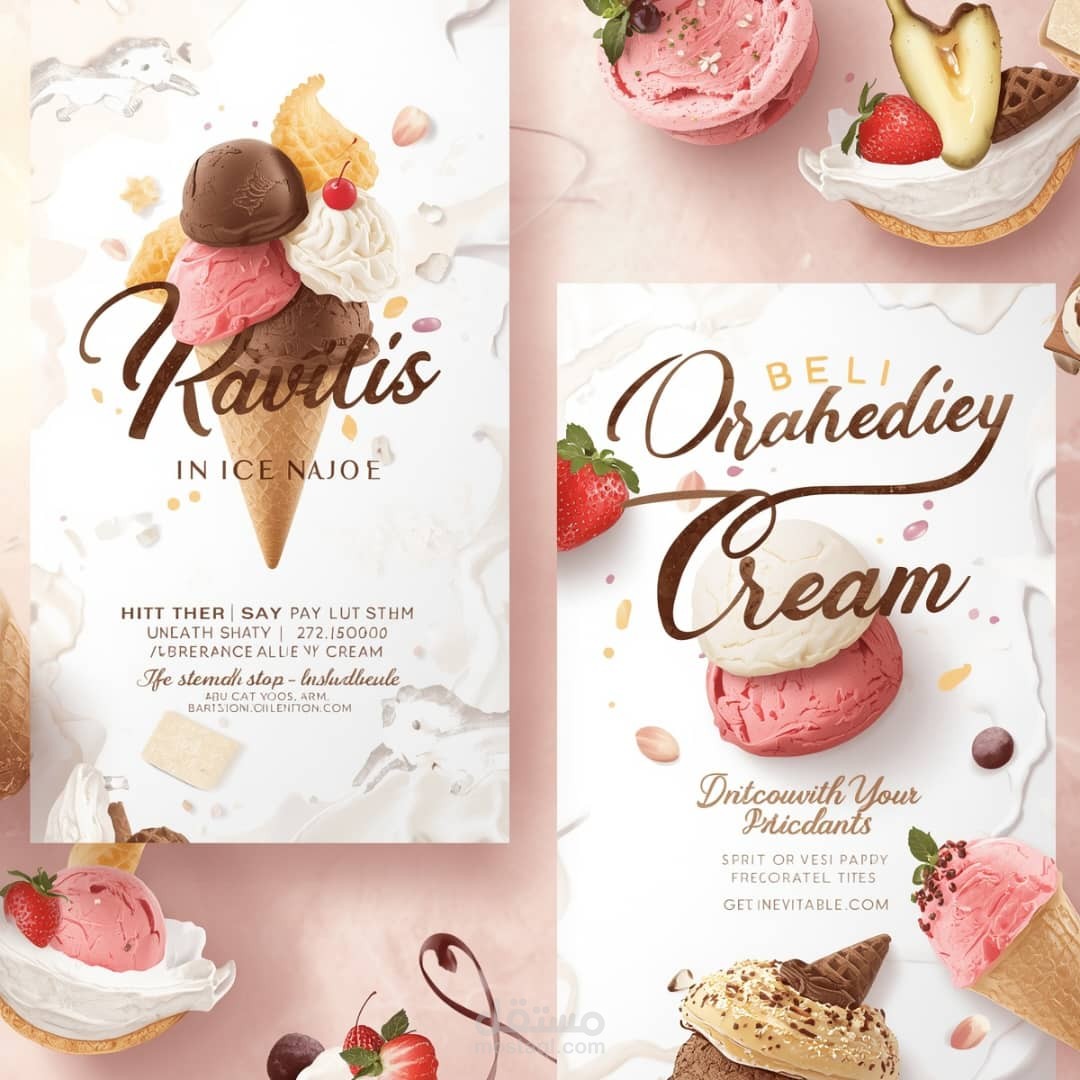 Ice Cream Delight Posters
