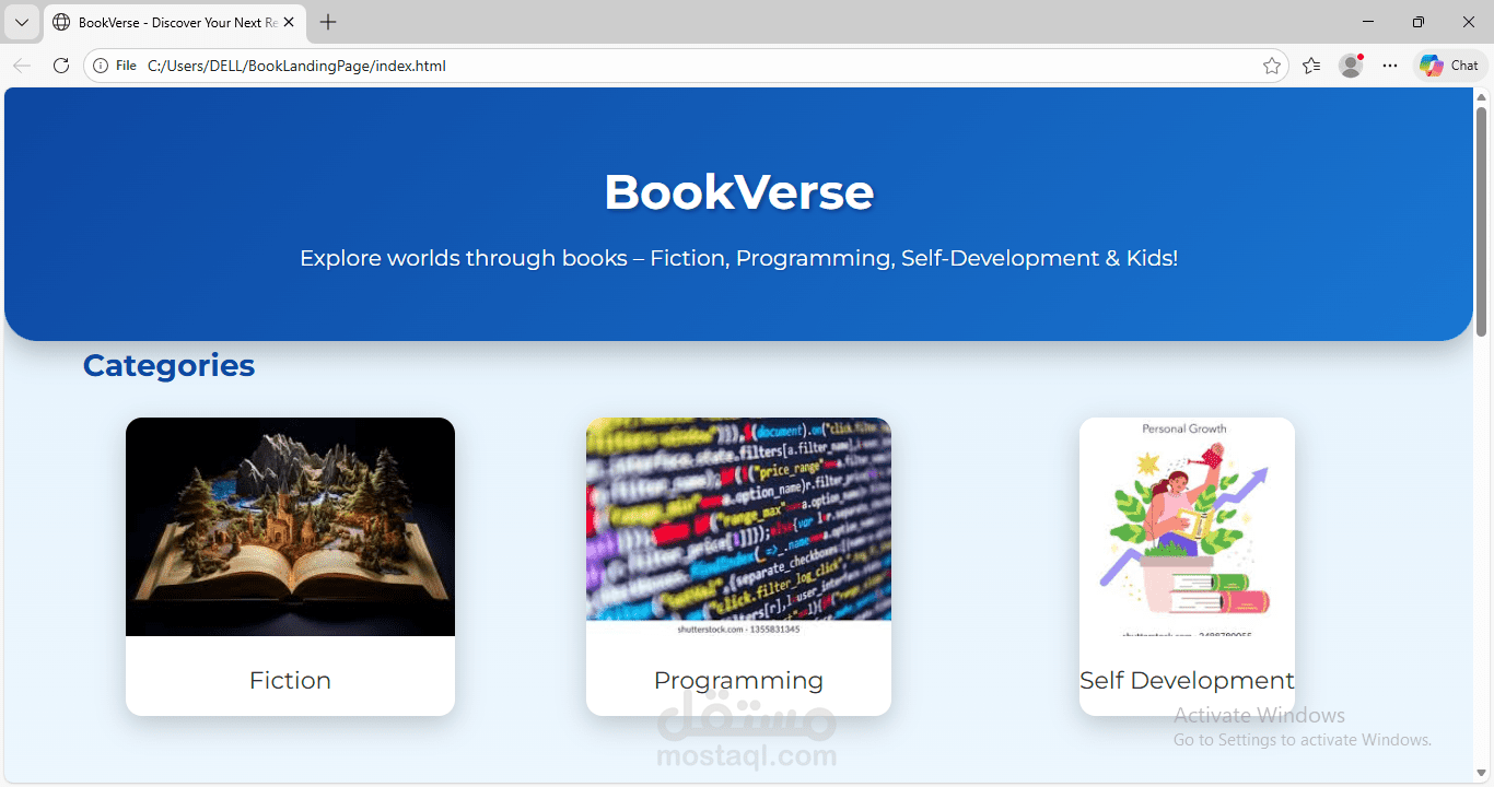 book verse