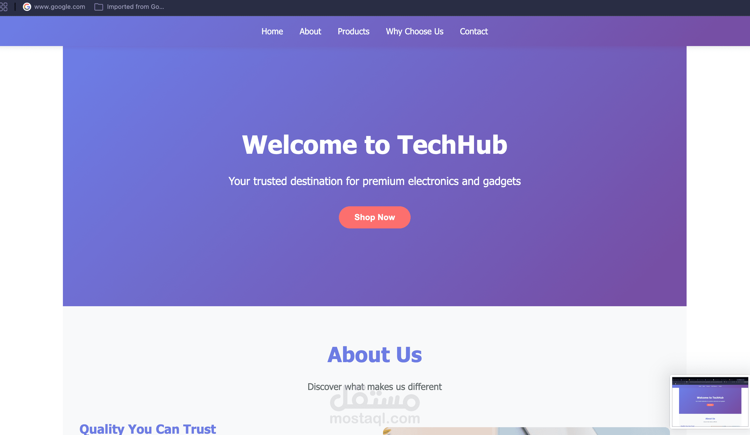 متجر الكترونيات