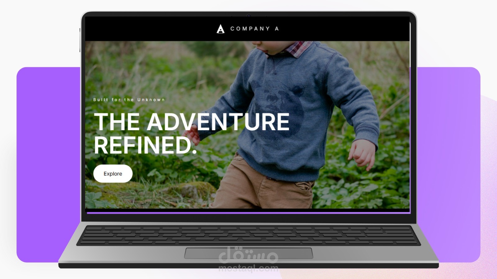 تصميم صفحة هبوط WordPress احترافية بتصميم مينيمال وعصري