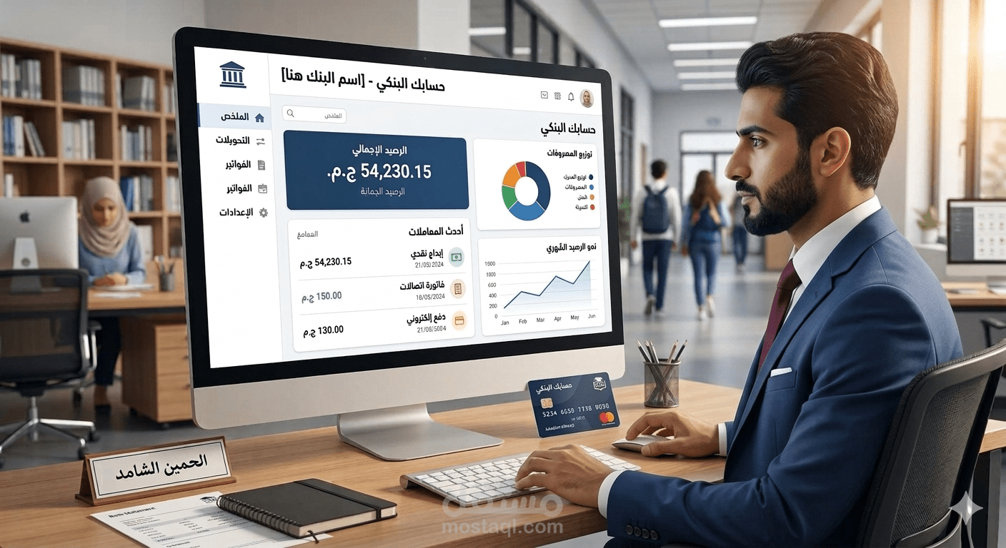 حساب بنكي