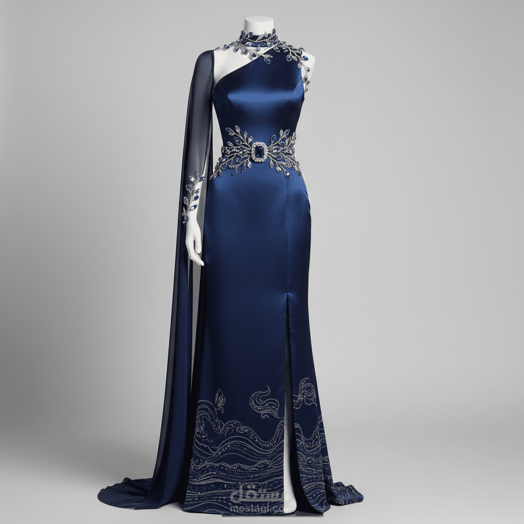 فستان سهرة فاخر