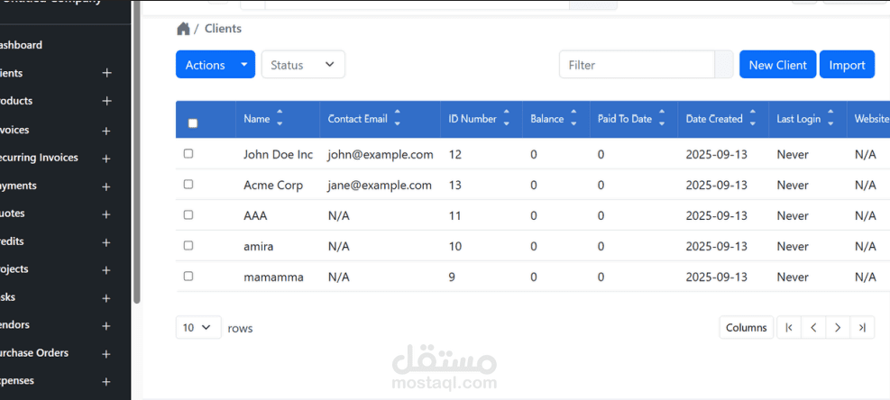 invoice ninja pos clone