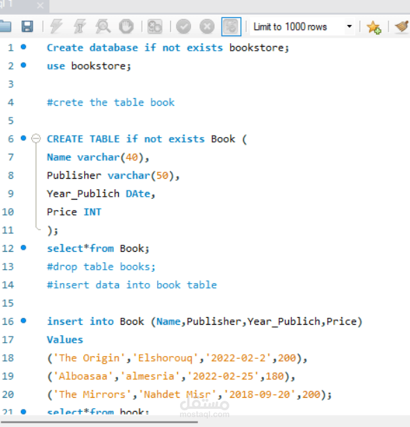 my sql