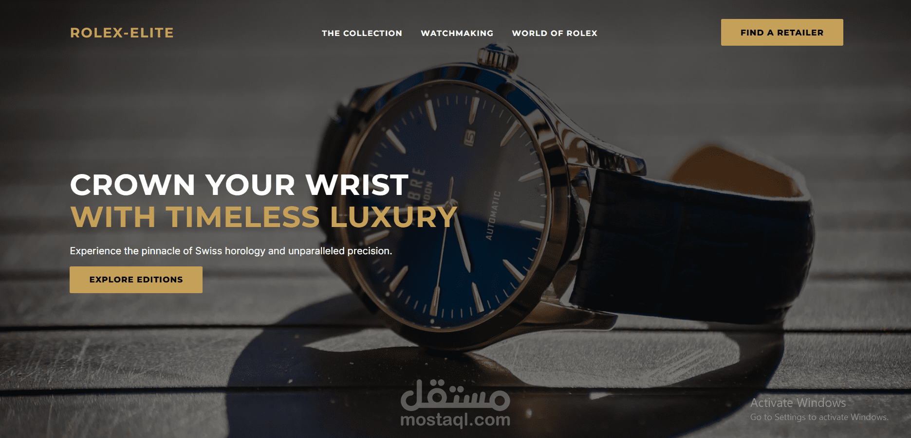 تصميم وتطوير صفحات هبوط (Landing Pages) احترافية وعصرية بتجربة مستخدم مميزة