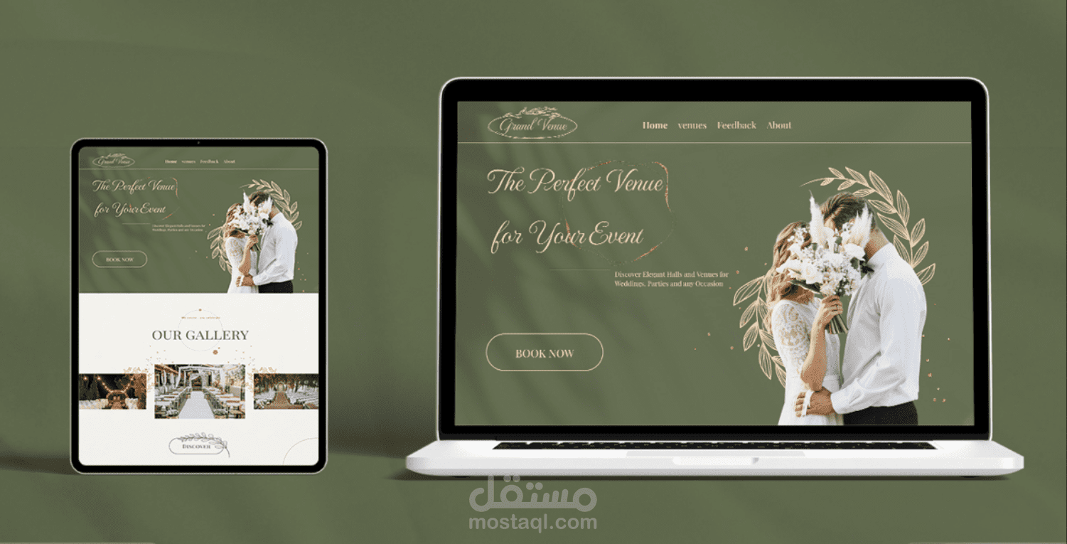 Grand Venues حجز قاعات افراح