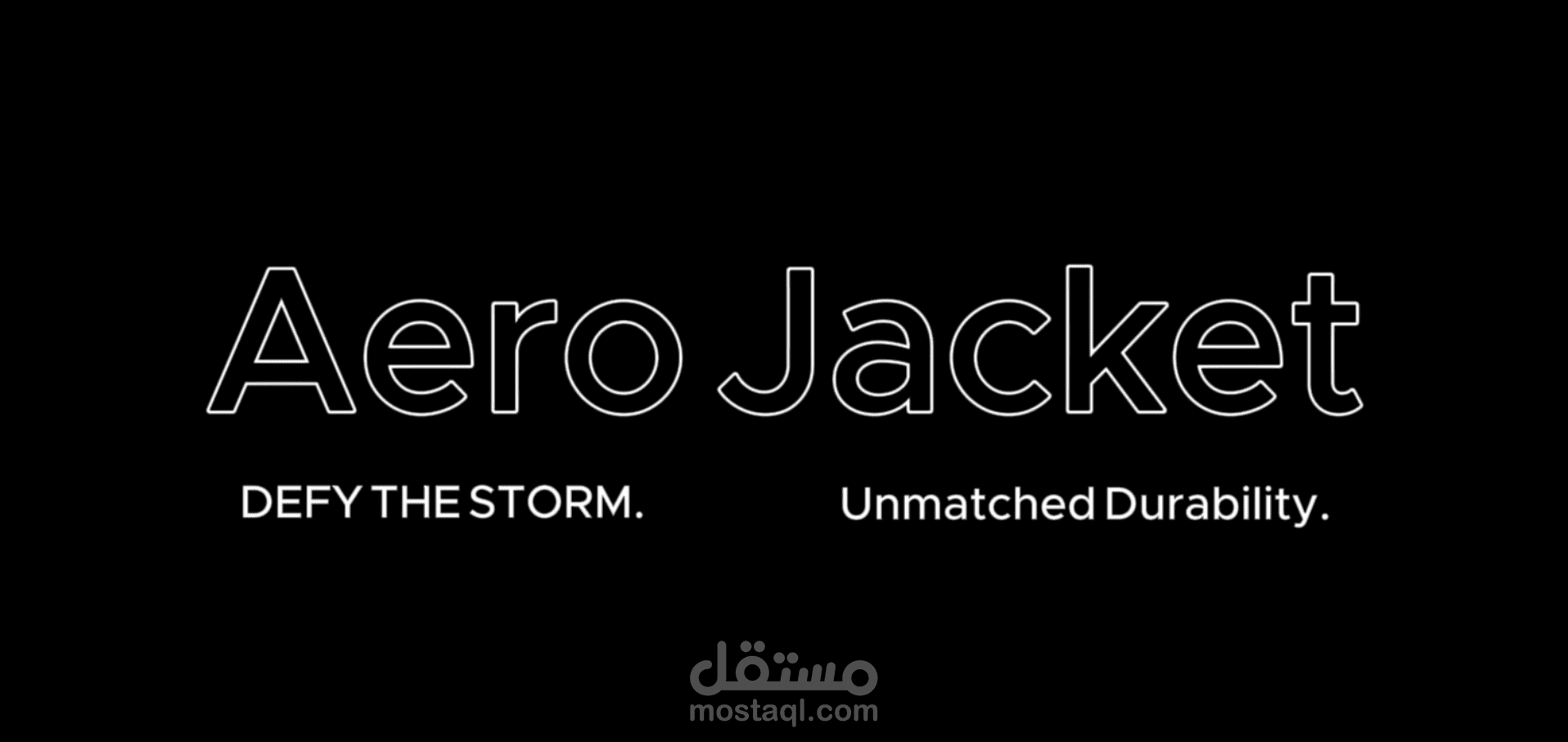 Aero Jacket - Product Showcase & UI/UX Interaction Design