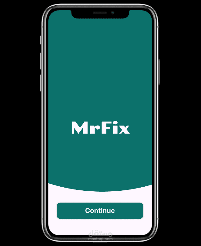 تصميم واجهات تطبيق "MrFix" للخدمات المنزلية الصيانة (UI/UX Design)