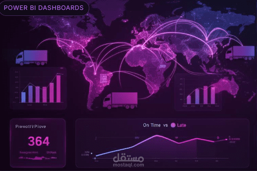 داشبورد تحليل المبيعات والأرباح العالمية (Global Sales & Profit Analytics)