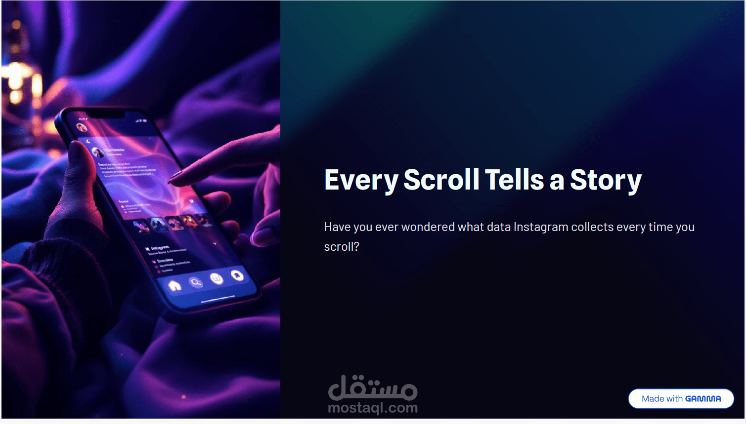 مصممة عروض تقديمية (Presentations) ومدعمة بصناعة محتوى البيانات.