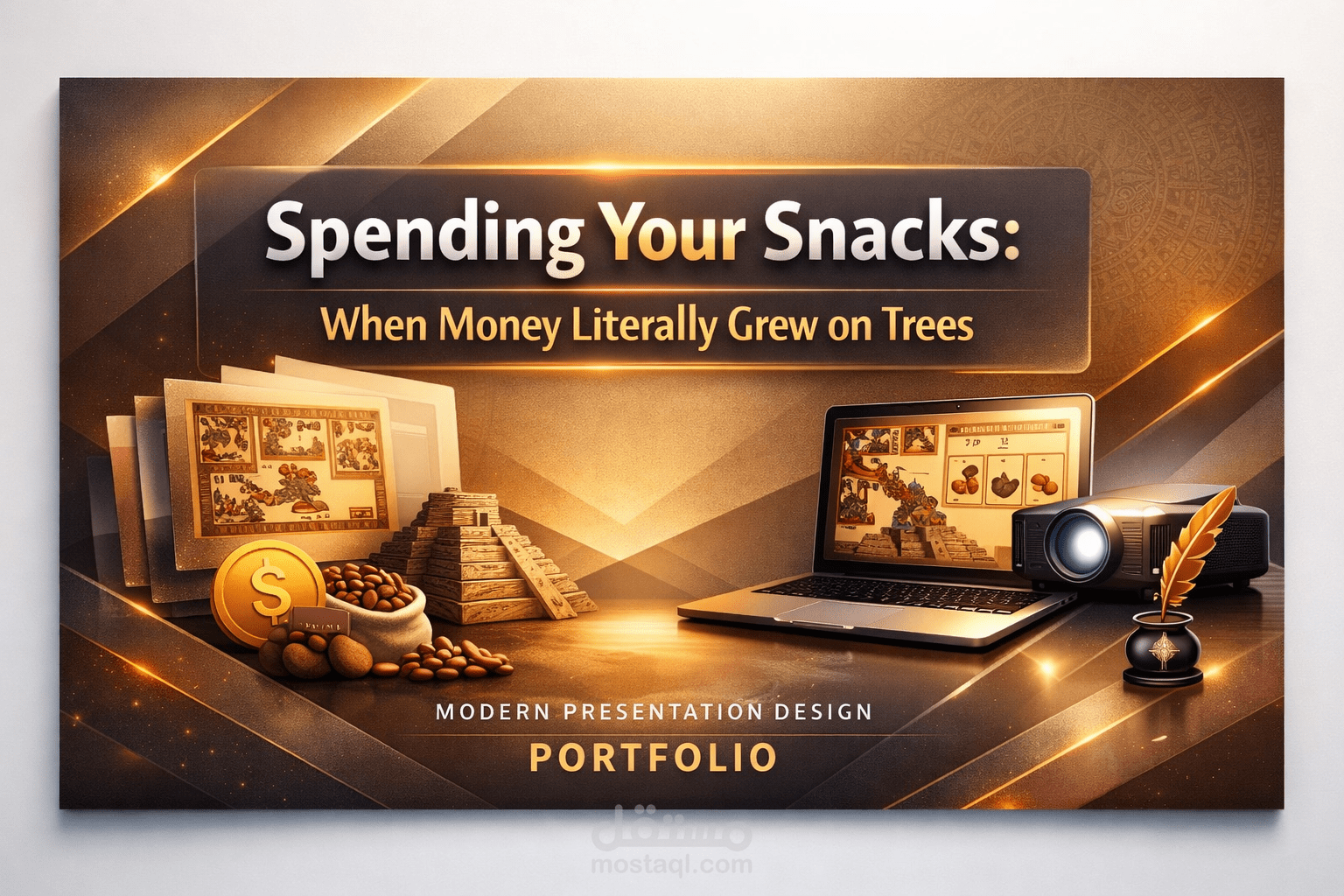 تصميم عرض تقديمي احترافي (Visual Storytelling) باستخدام Canva