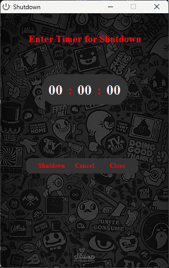 Shutdown Timer Application