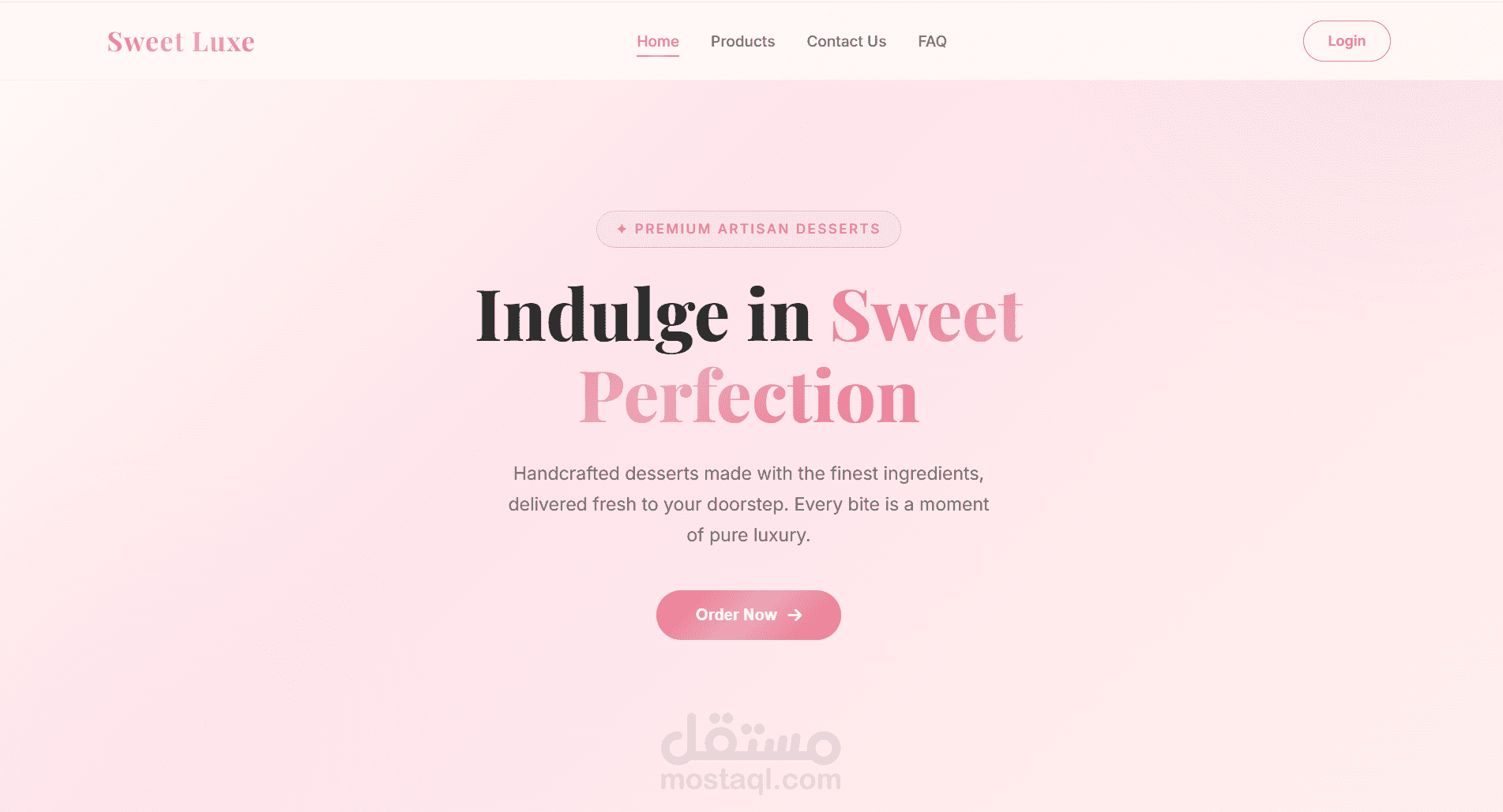 Frontend Website Design