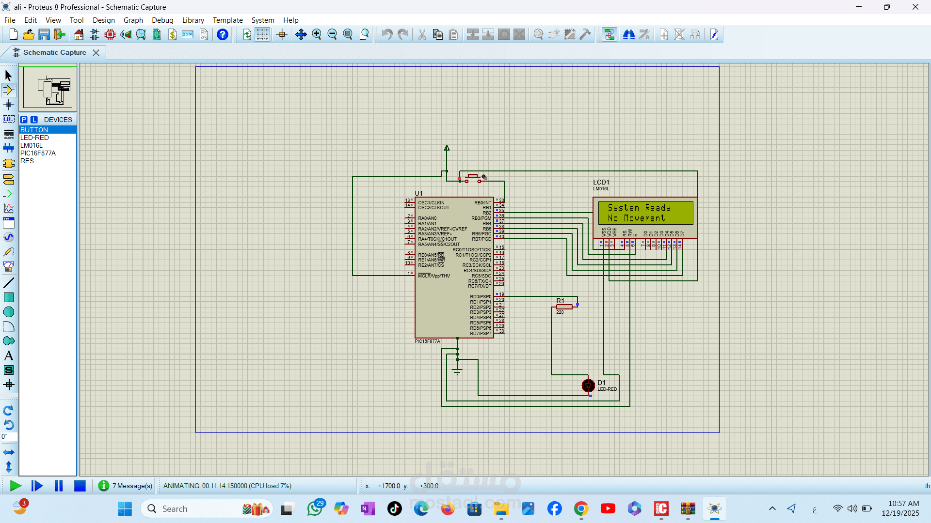 Microcontroller-Based Alarm System