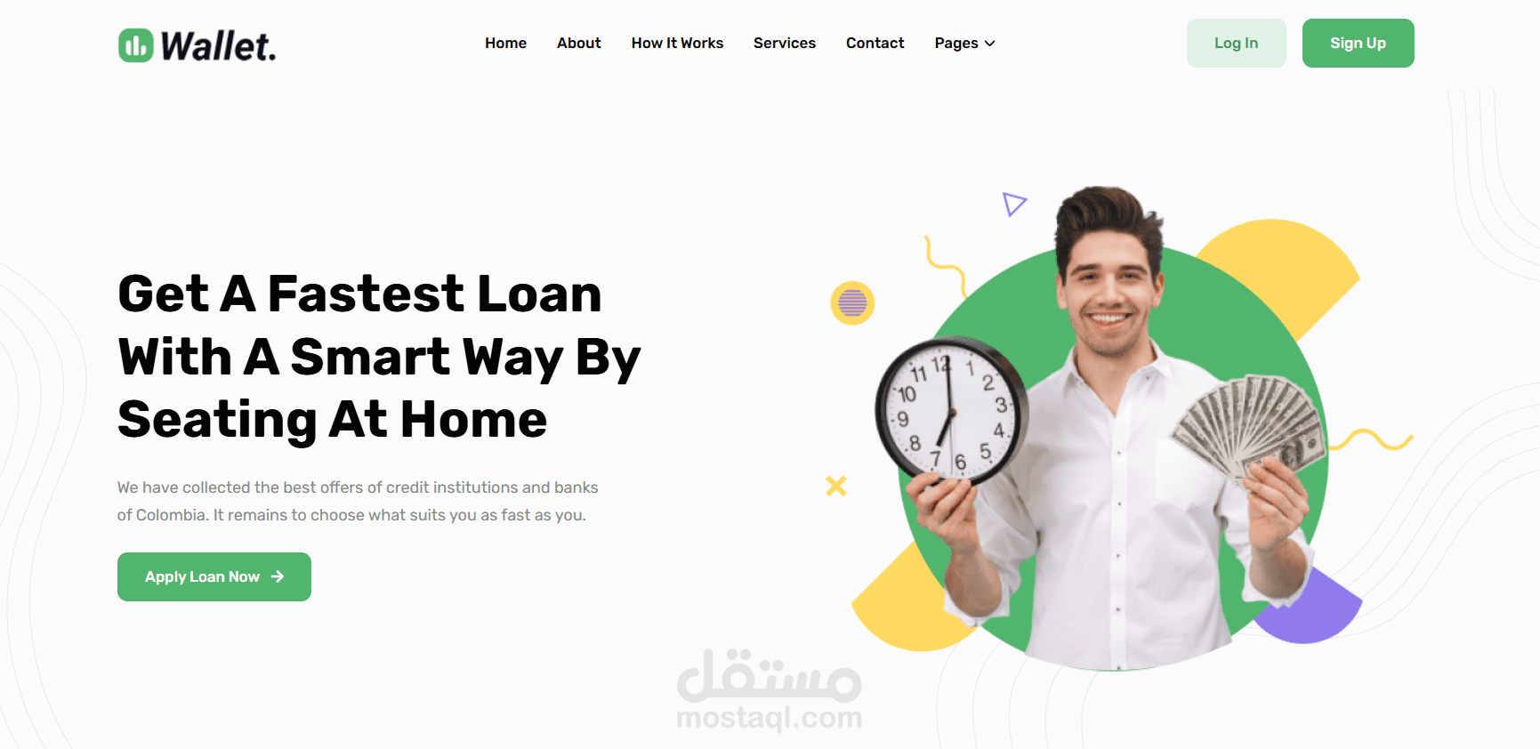 تصميم موقع إلكتروني احترافي ومتجاوب Front-End