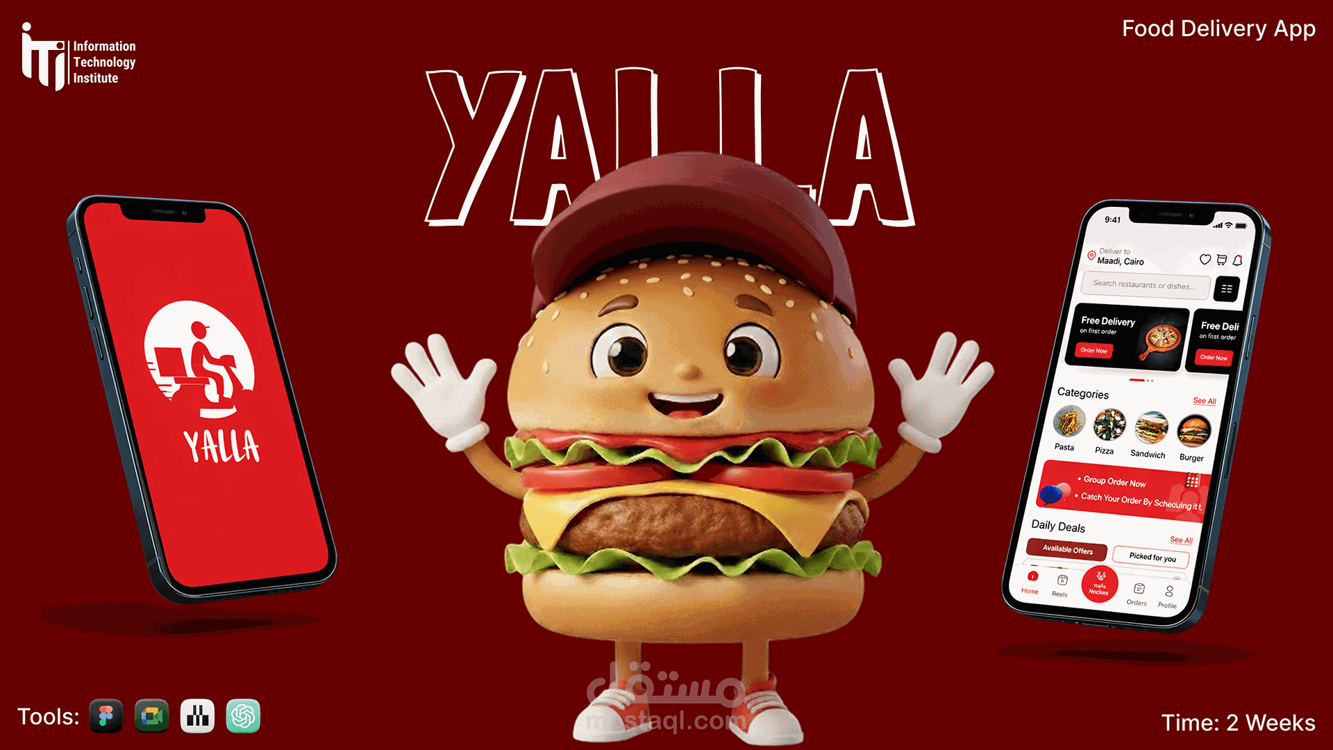 YALLA Food Delivery app